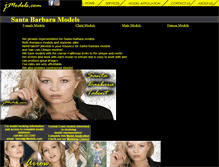 Tablet Screenshot of jmodels.com